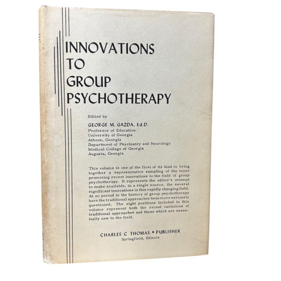 Basic Approaches To Group Psychotherapy And Counseling By Gazda Second Printing - Picture 4 of 7